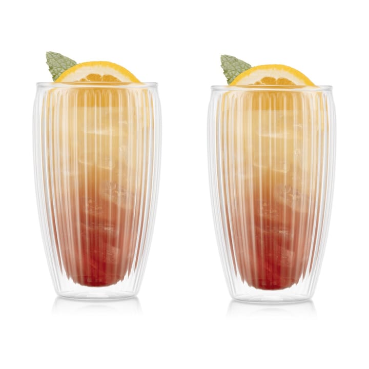 Pavina double walled glass 45 cl 2-pack, Clear Bodum