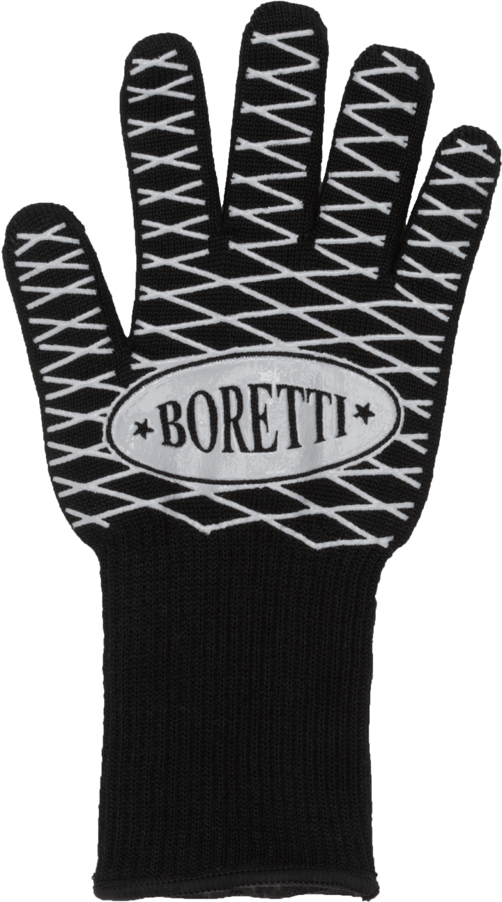 BBQ grill glove 35x16 cm, Matte black Boretti