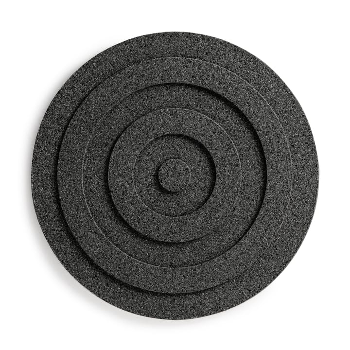 Circle round trivet Ø20 cm, Black Born In Sweden