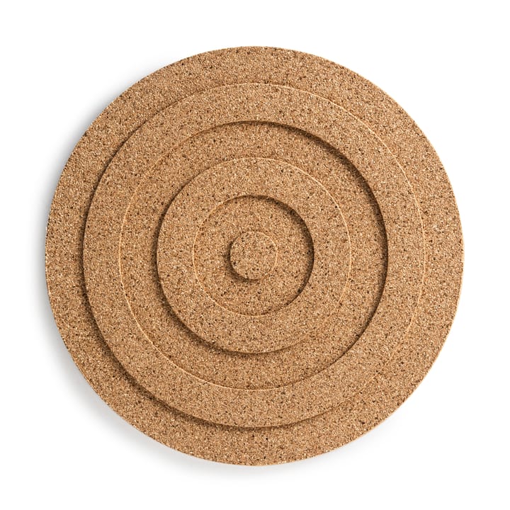 Circle round trivet Ø20 cm, Brown Born In Sweden