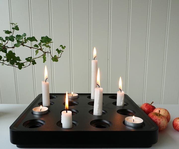 Stumpastaken candle holder black, large Born In Sweden