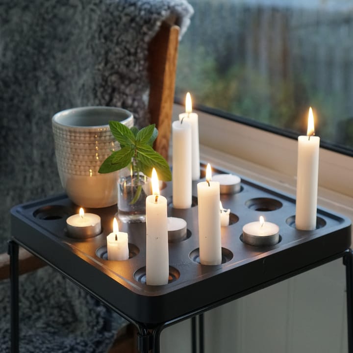 Stumpastaken candle holder black, large Born In Sweden