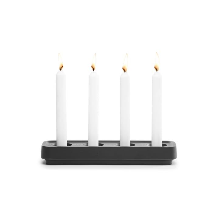 Stumpastaken candle holder black - long - Born In Sweden