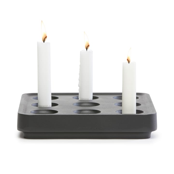 Stumpastaken candle holder black, small Born In Sweden