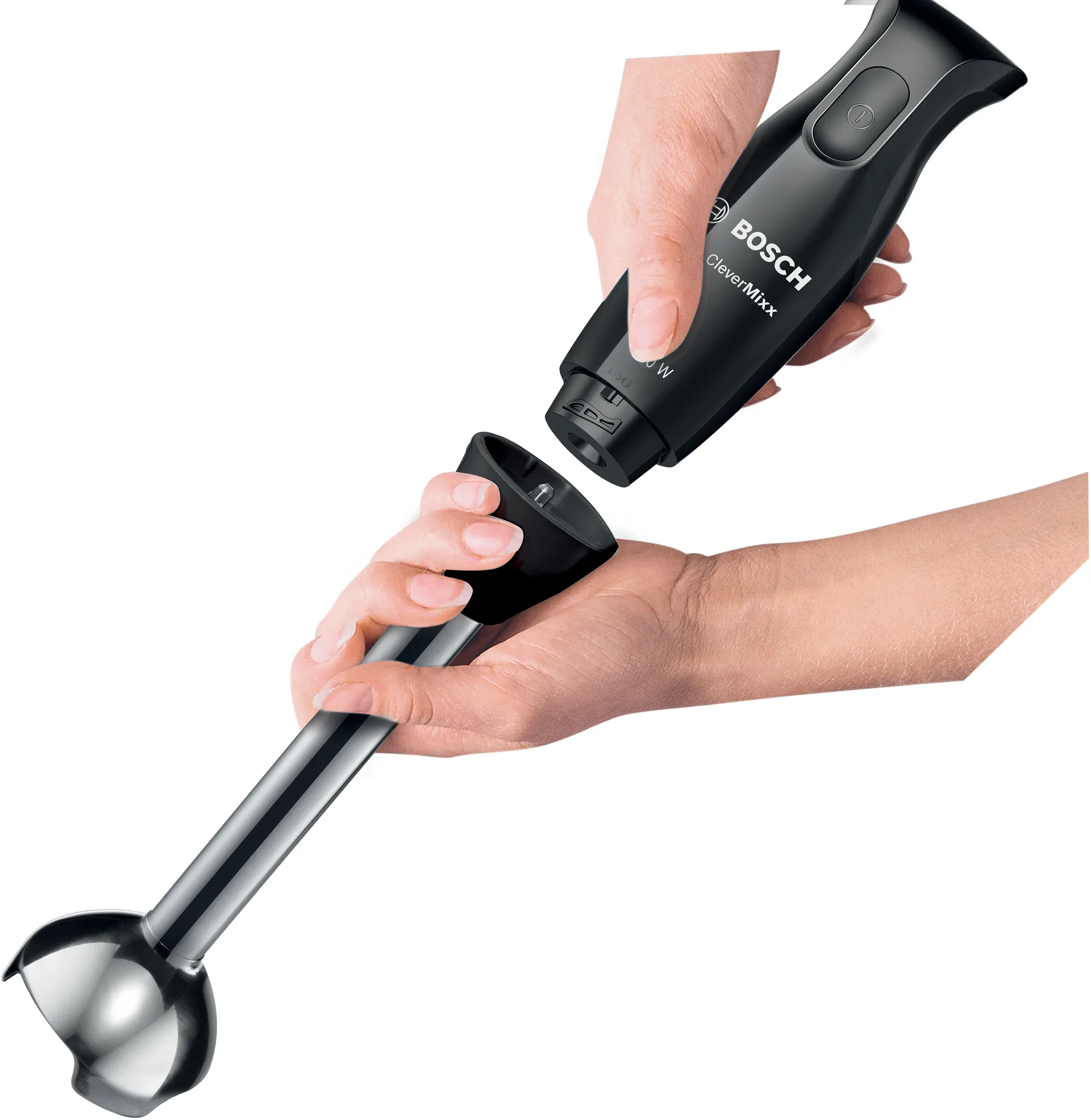 Bosch CleverMixx MSM2650B Hand Blender Set 600W, Black-anthracite Bosch