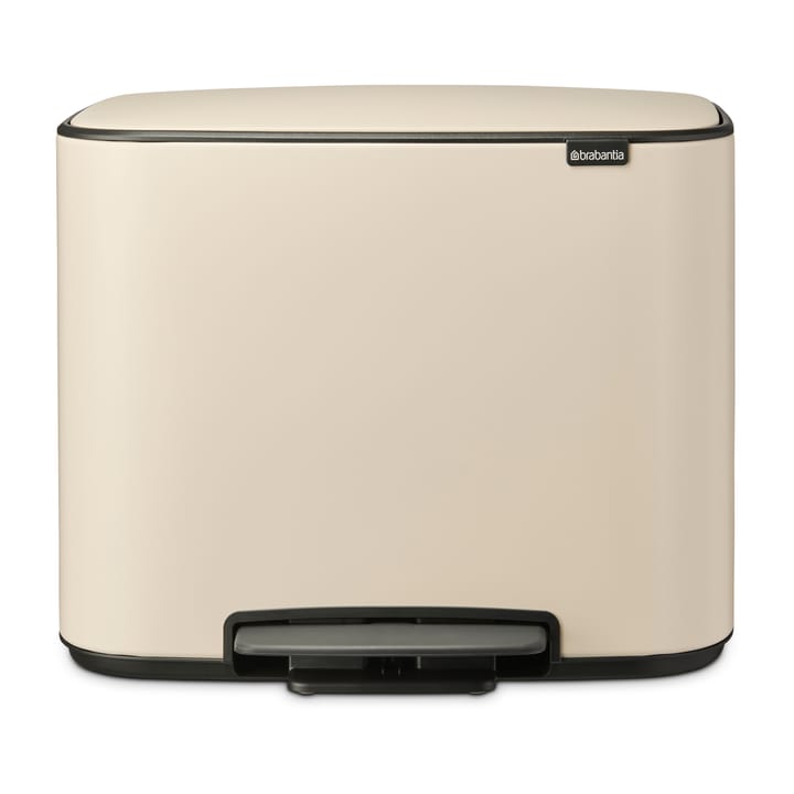 Bo pedal bin 11+23 l - Soft beige - Brabantia