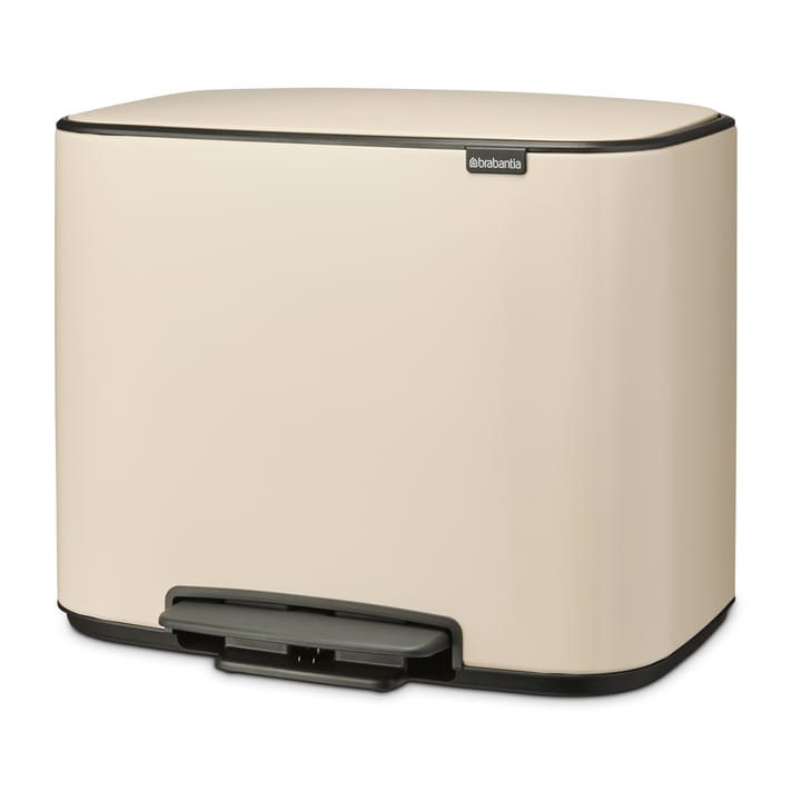 Bo pedal bin 11+23 l, Soft beige Brabantia