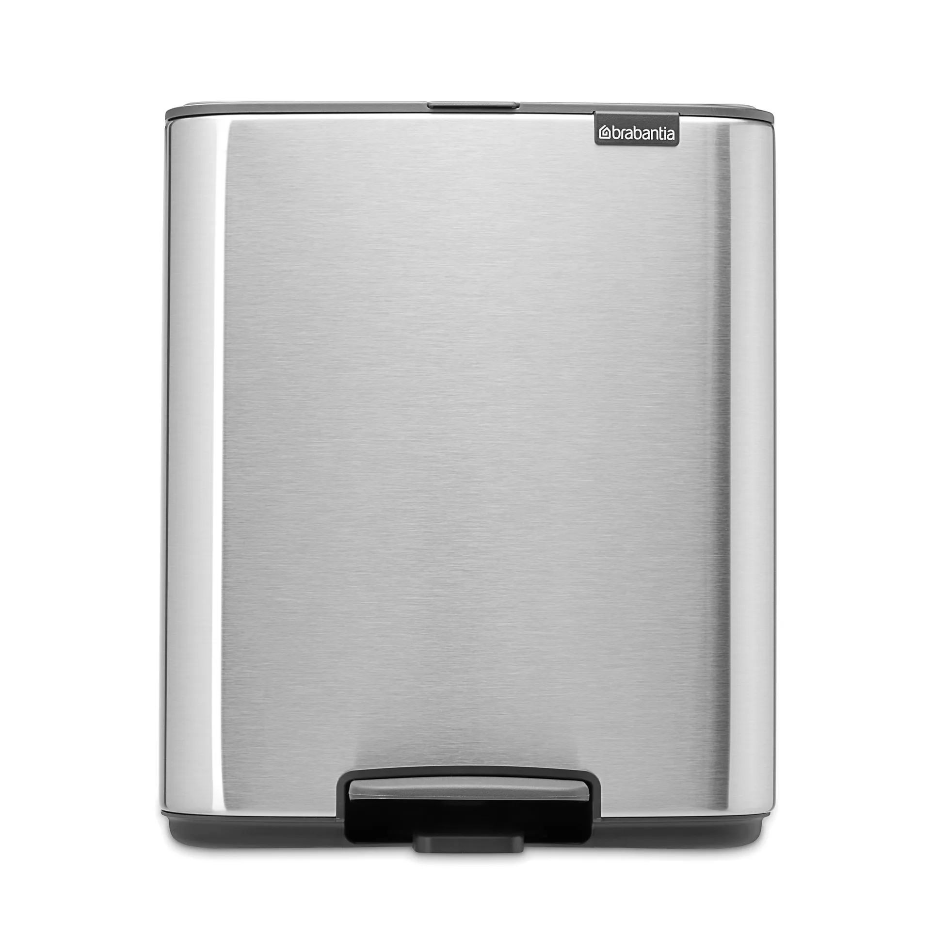 Bo pedal bin 12 L, Matte Steel Fingerprint Proof Brabantia