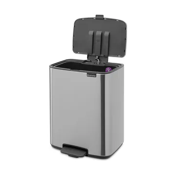 Bo pedal bin 12 L - Matte Steel Fingerprint Proof - Brabantia