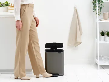 Bo pedal bin 12 L - Platinum - Brabantia