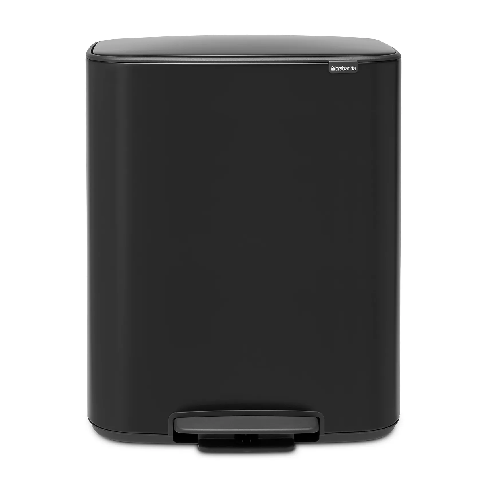 Bo pedal bin 2x30 L, black Brabantia