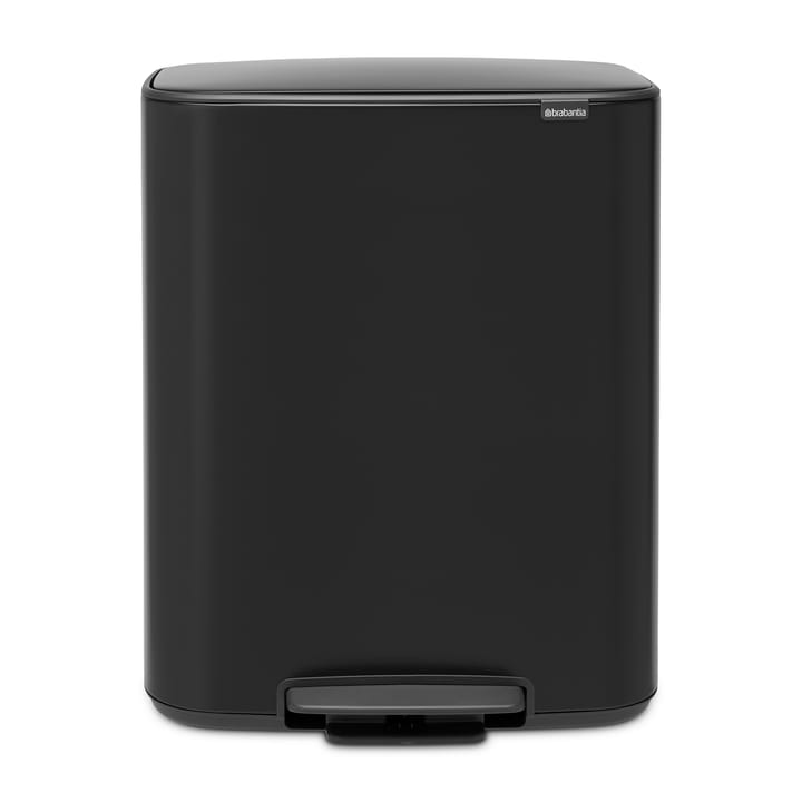 Bo pedal bin 2x30 L, black Brabantia