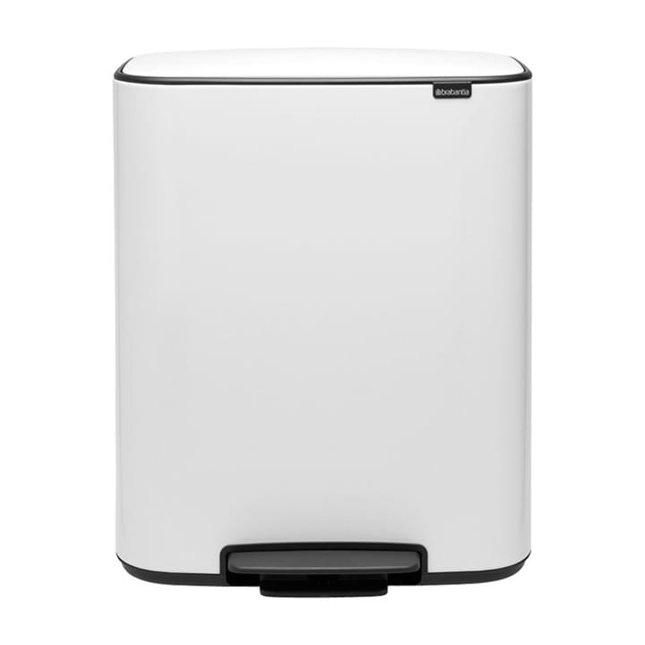 Bo pedal bin 2x30 L - White - Brabantia