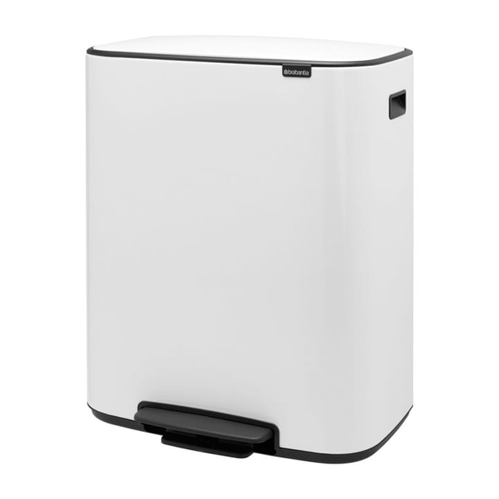 Bo pedal bin 2x30 L, White Brabantia