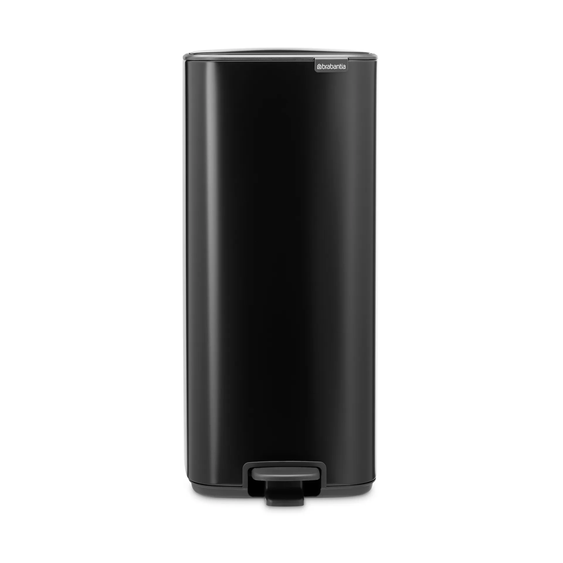 Bo pedal bin 30 L, Matt Black Brabantia