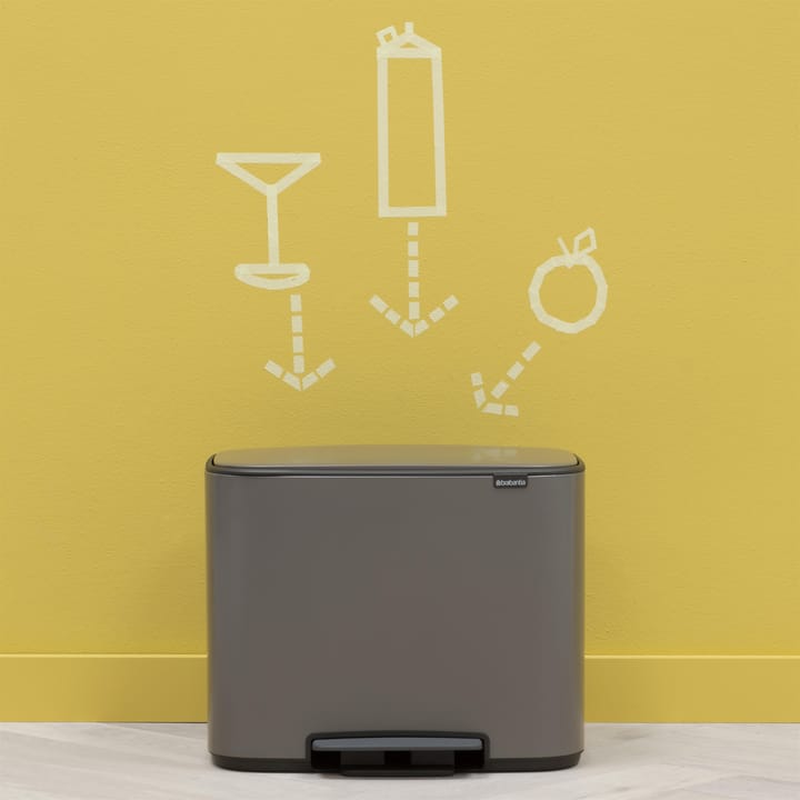 Bo pedal bin 36 l, platinum Brabantia