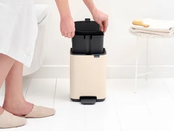 Bo pedal bin 4 L - Soft Beige - Brabantia