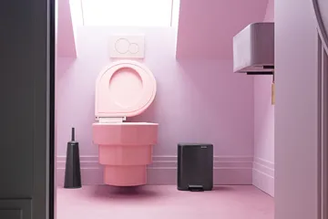 Bo pedal bin 7 L - Matt Black - Brabantia