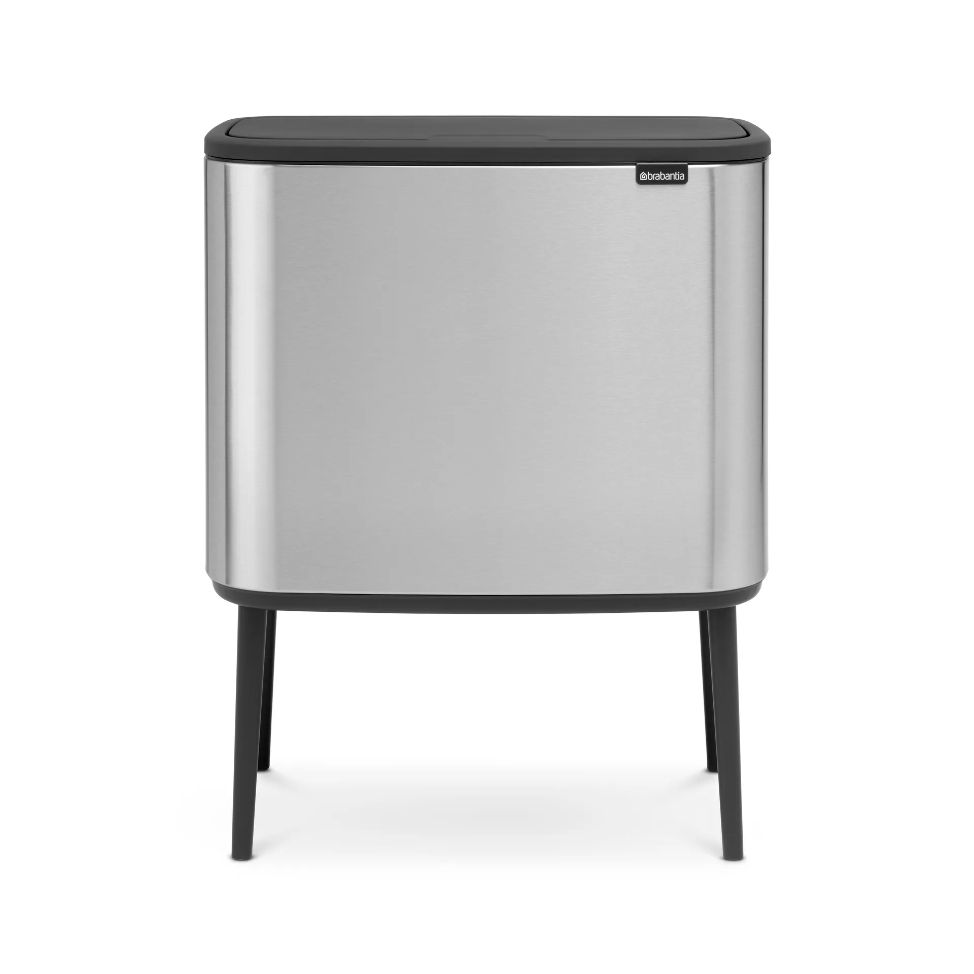 Bo touch bin 11+23 litre, matte stainless steel Brabantia
