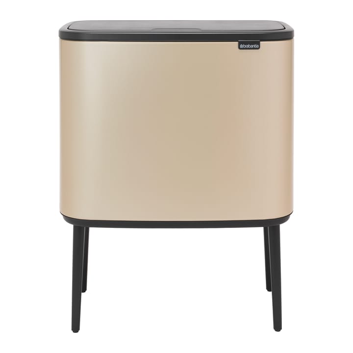 Bo touch bin 11+23 litre - Metallic Gold - Brabantia