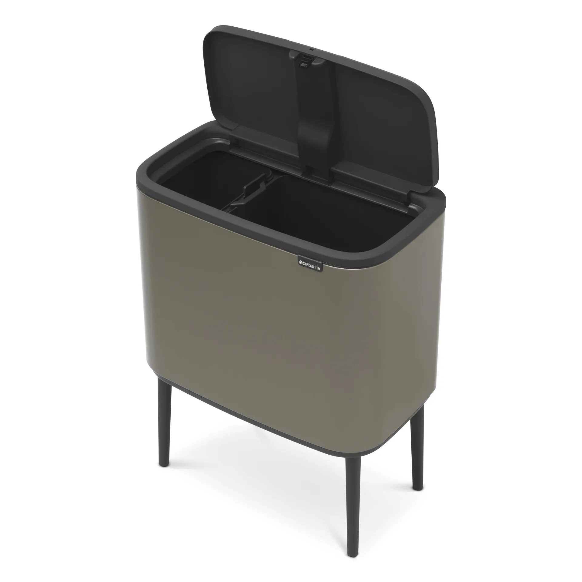 Bo touch bin 11+23 litre, platinum Brabantia
