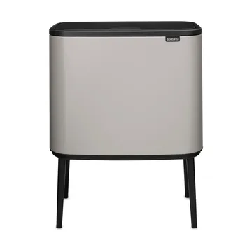 Bo touch bin 11+23 litre - Soft grey - Brabantia