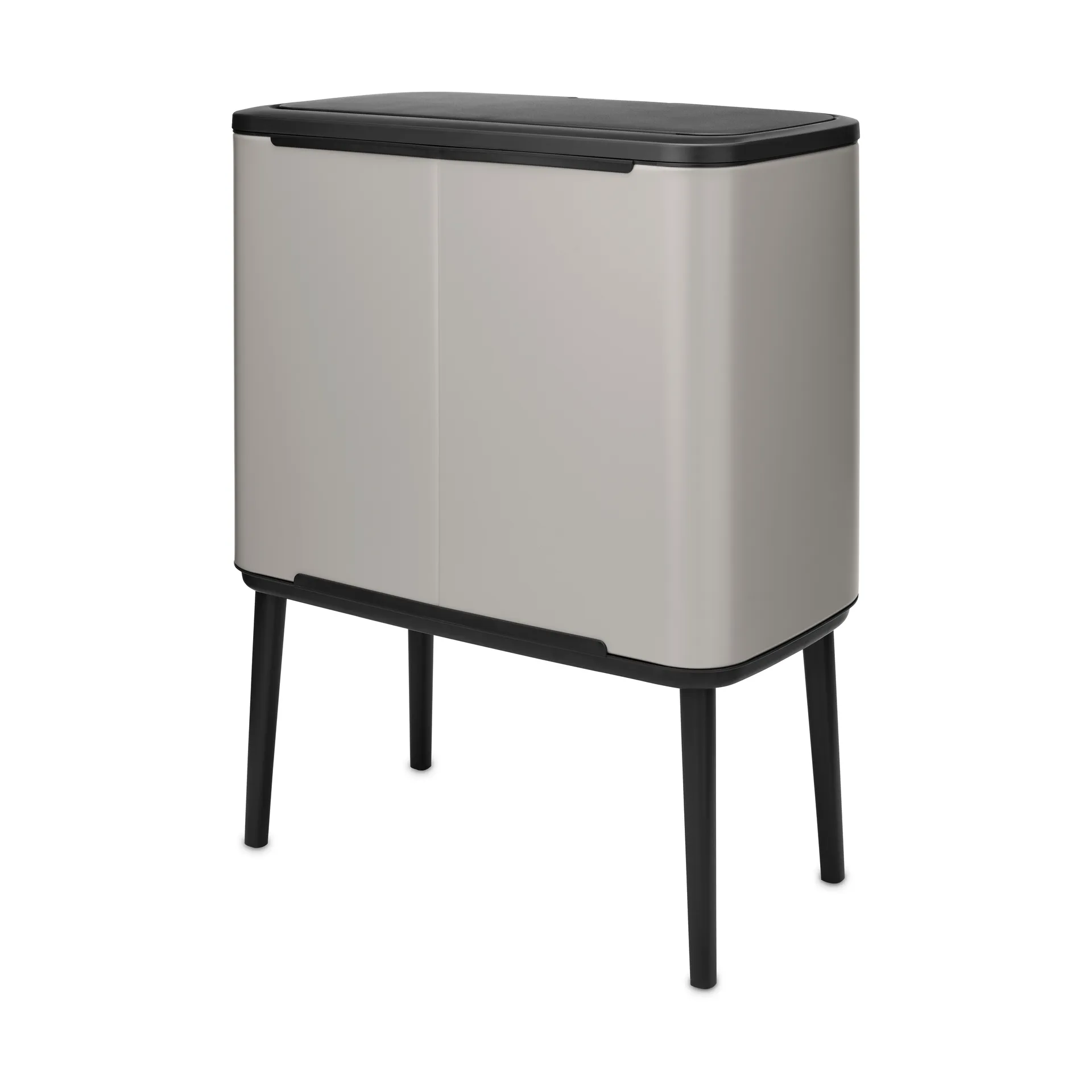 Bo touch bin 11+23 litre, Soft grey Brabantia