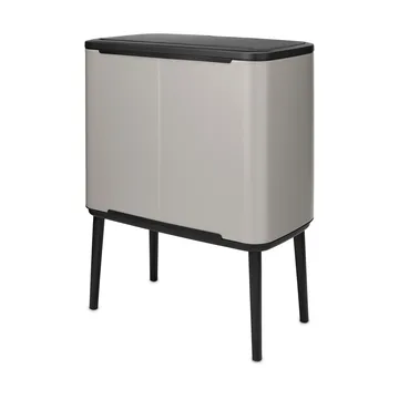 Bo touch bin 11+23 litre - Soft grey - Brabantia