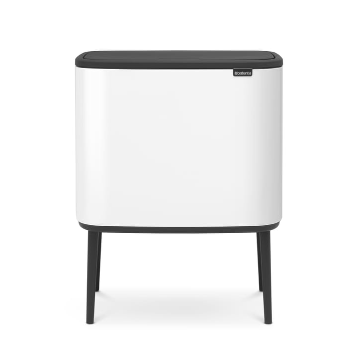 Bo touch bin 11+23 litre, white Brabantia