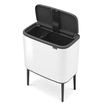 Bo touch bin 11+23 litre - white - Brabantia