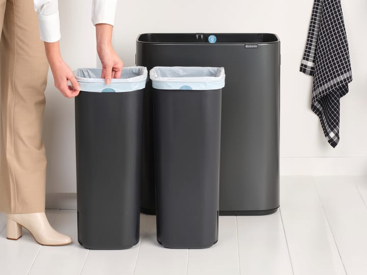 Bo touch bin 2x30 L, Confident grey Brabantia