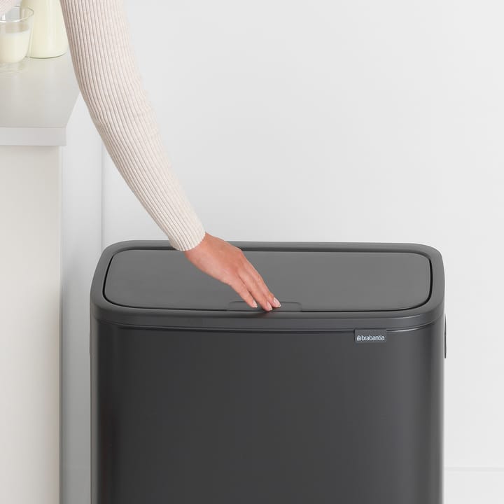 Bo touch bin 2x30 L, matte black Brabantia