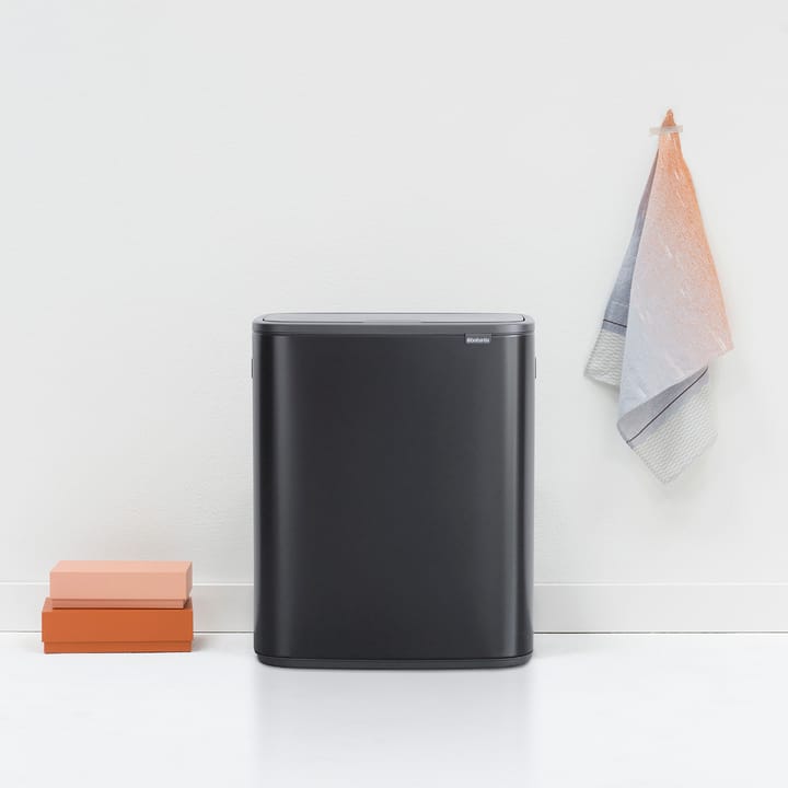 Bo touch bin 2x30 L, matte black Brabantia