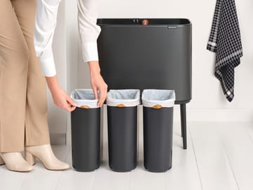 Bo touch bin 3 x 11 litre - Confident grey - Brabantia