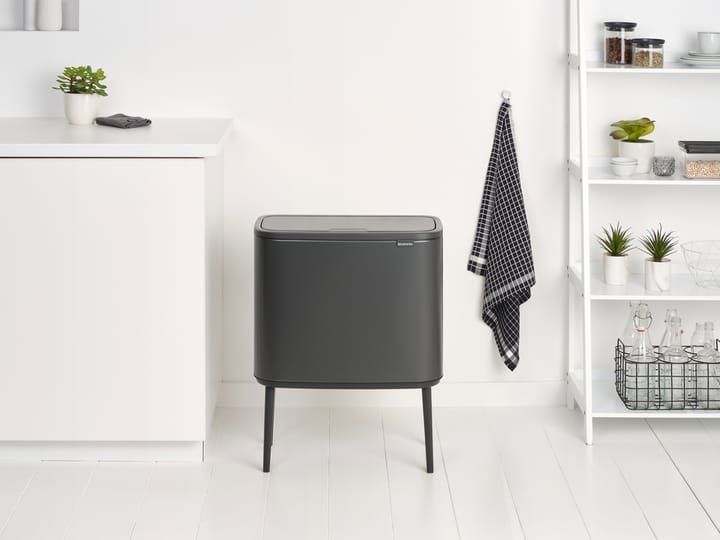 Bo touch bin 3 x 11 litre, Confident grey Brabantia