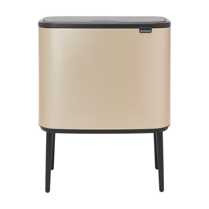 Bo touch bin 3 x 11 litre, Metallic Gold Brabantia