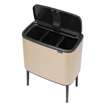 Bo touch bin 3 x 11 litre - Metallic Gold - Brabantia