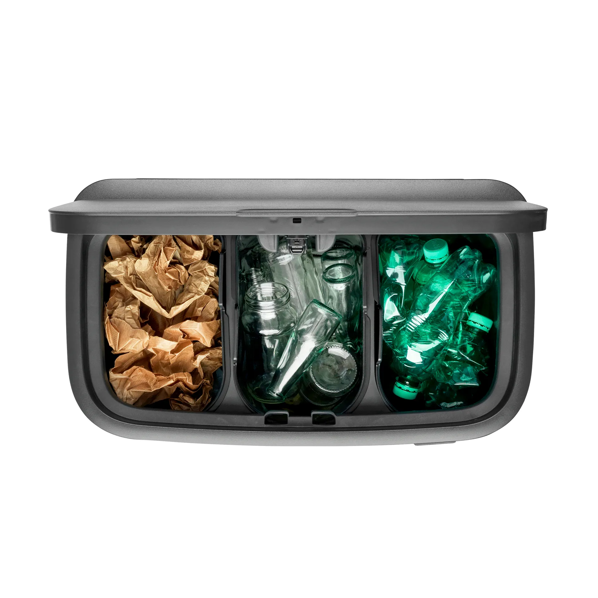 Bo touch bin 3 x 11 litre, Metallic Gold Brabantia