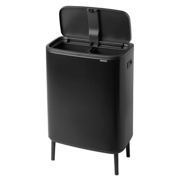 Bo touch bin high 2x30 L - matte black - Brabantia