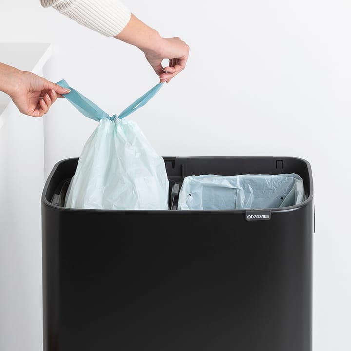 Bo touch bin high 2x30 L, matte black Brabantia