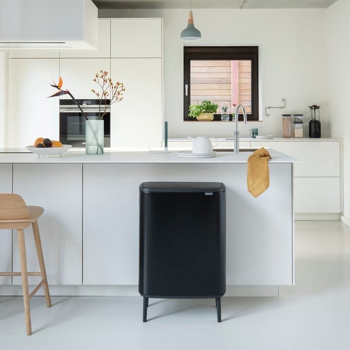 Bo touch bin high 2x30 L, matte black Brabantia