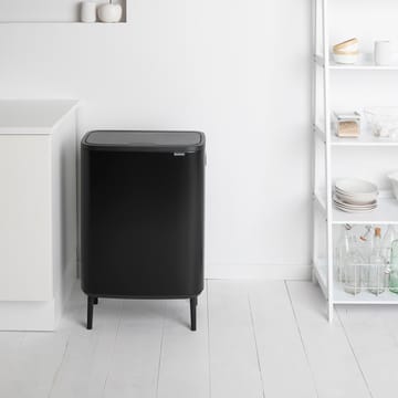 Bo touch bin high 2x30 L - matte black - Brabantia