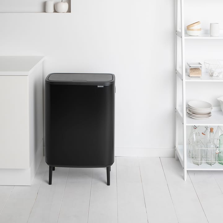 Bo touch bin high 2x30 L, matte black Brabantia