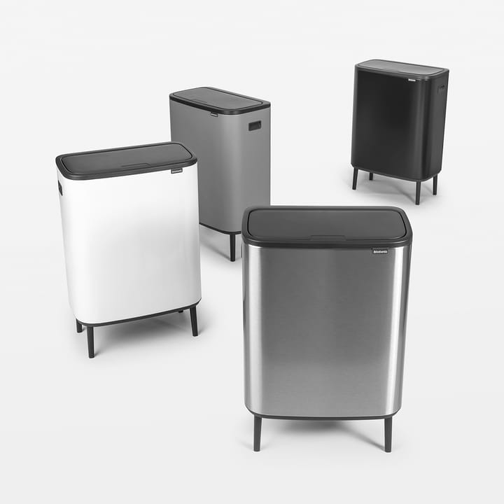 Bo touch bin high 2x30 L, matte black Brabantia