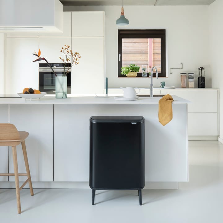 Bo touch bin high 60 L, Matte black Brabantia