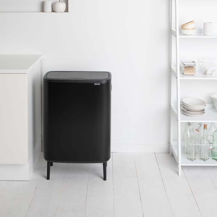 Bo touch bin high 60 L, Matte black Brabantia