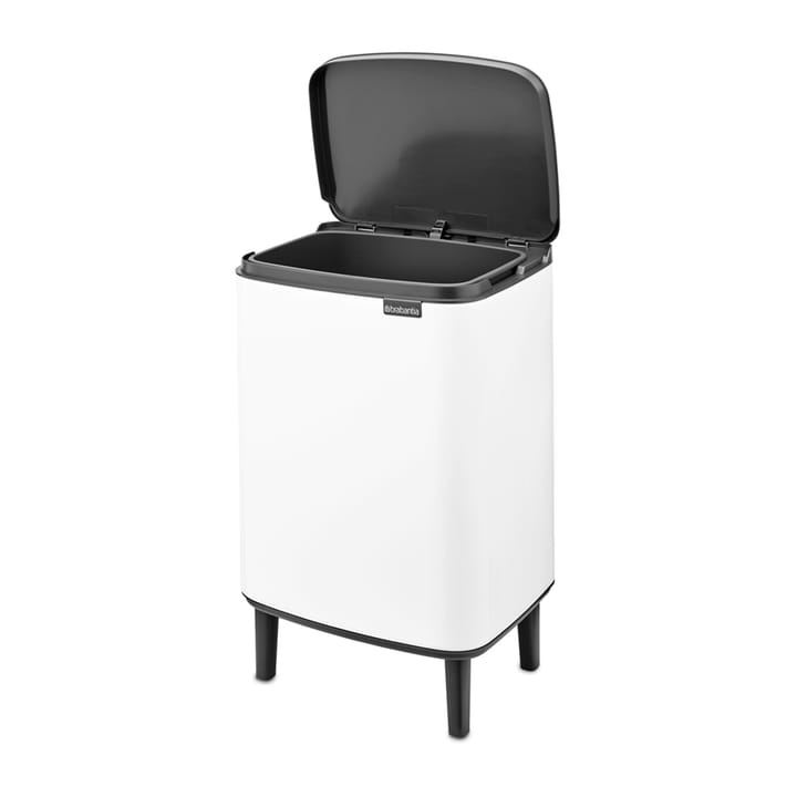 Bo waste bin high 12 L, White Brabantia