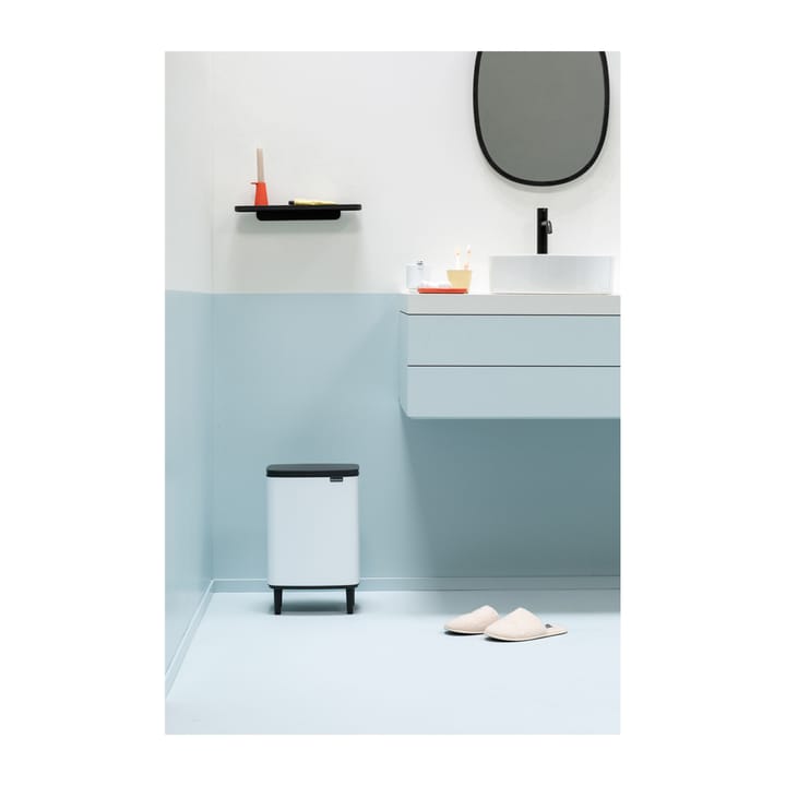 Bo waste bin high 12 L, White Brabantia