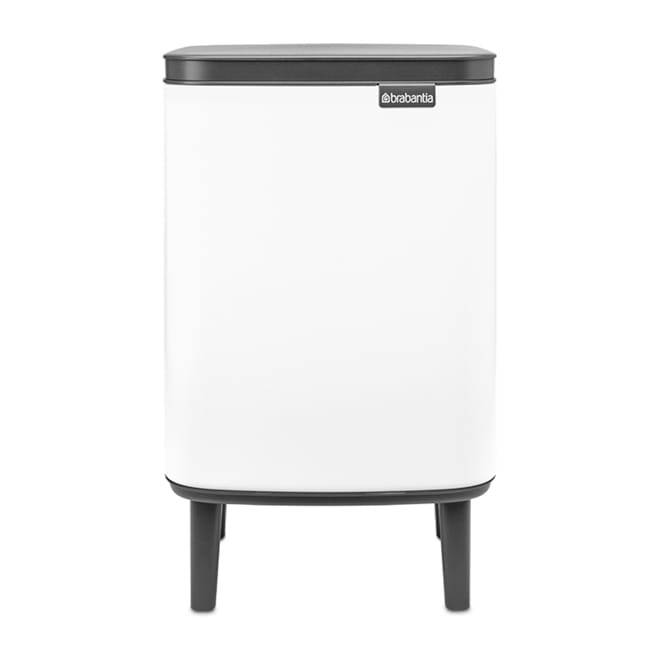 Bo waste bin high 7 L, White Brabantia