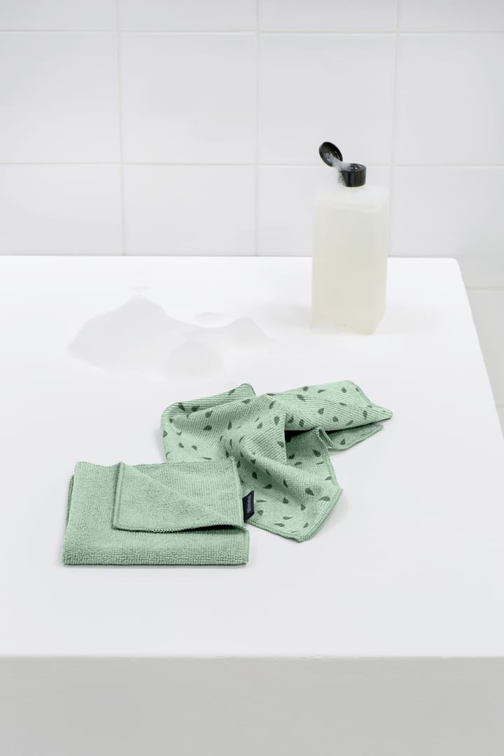 Brabantia microfiber cloth 2-pack, Jade green Brabantia